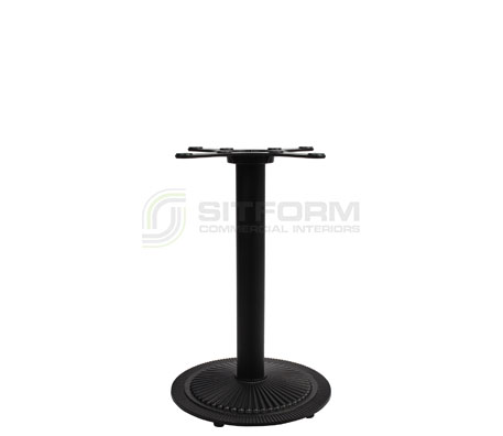 Betty Base Table DISC 450mm – Black | Indoor bases