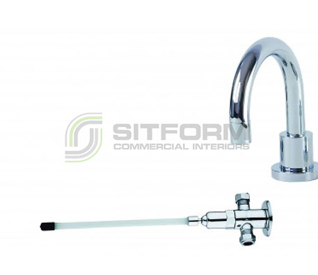 Acqualine – AQD780  Knee operated Timer Basin Tap Set | Tapware & Sinks | Restaurant & Kitchen Equipment