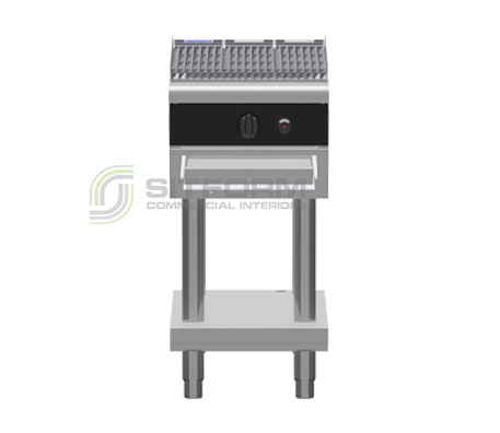 Waldorf Bold CHLB8450G-LS – 450mm Gas Chargrill Low Back Version – Leg Stand | Char Grills & Barbecues