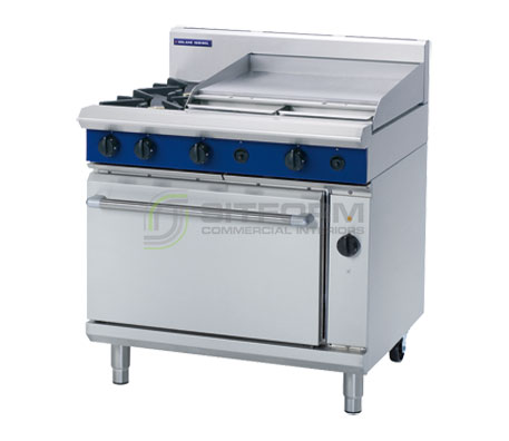 Blue Seal Evolution Series GE56B – 900mm Gas Range Electric Convection Oven | Ranges
