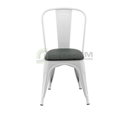 Toranto Chair – Cushioned Seat | Metal & Timber Chairs