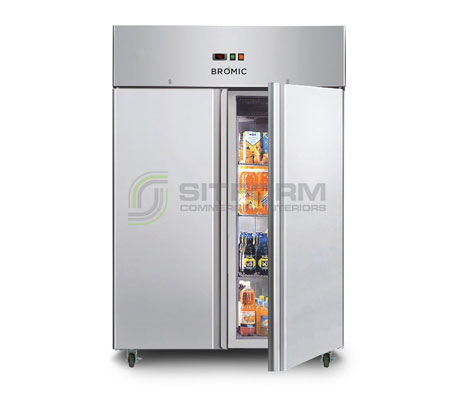 Bromic – UC1300SD-NR | 2 Door Upright Storage Fridge Gastronorm, 1300L | Food Storage - Upright