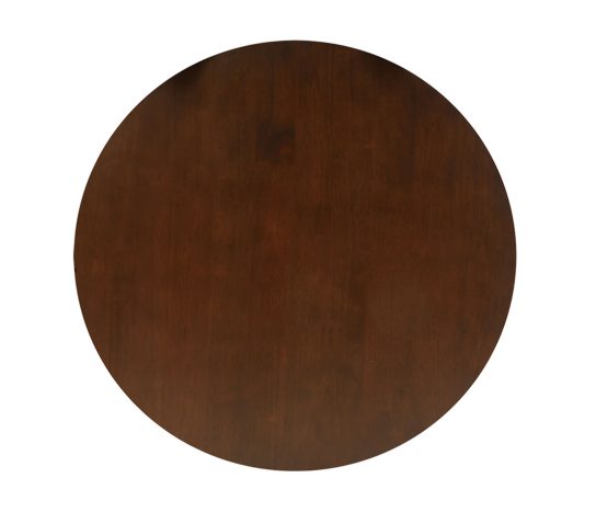 Timber Table Top-Round 800mm-Dark Walnut (Various stains available) | Timber Table Tops